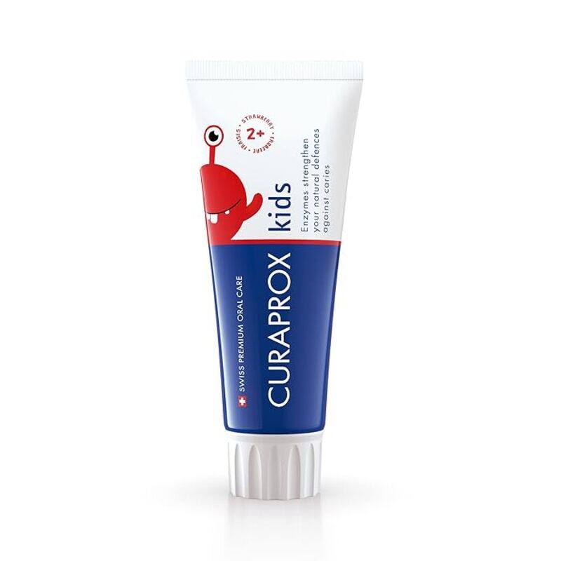 

Curaprox Kids Toothpaste Strawbeery W/O Fluoride 60Ml