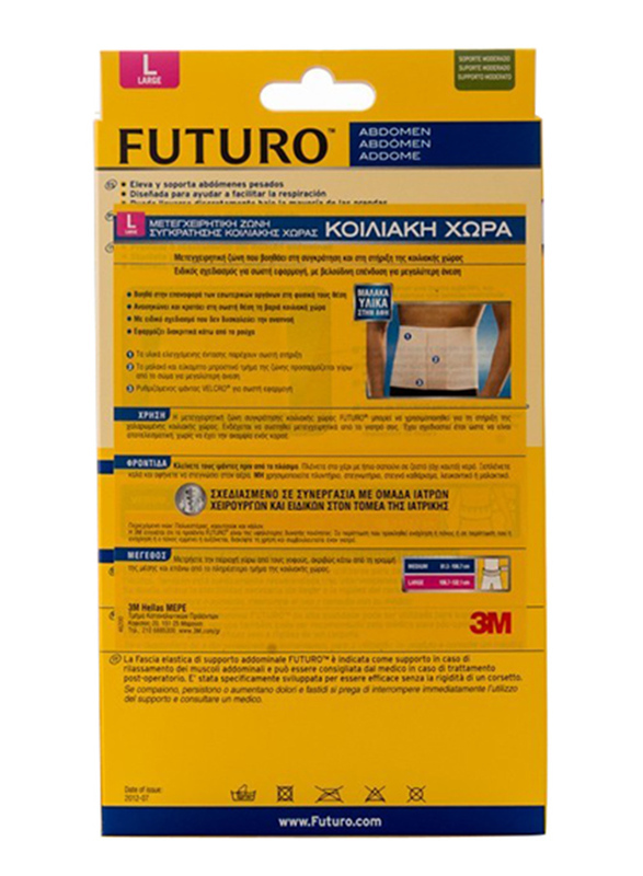 Futuro 46200 Futuro Surgical Binder & Abdominal Support, Large