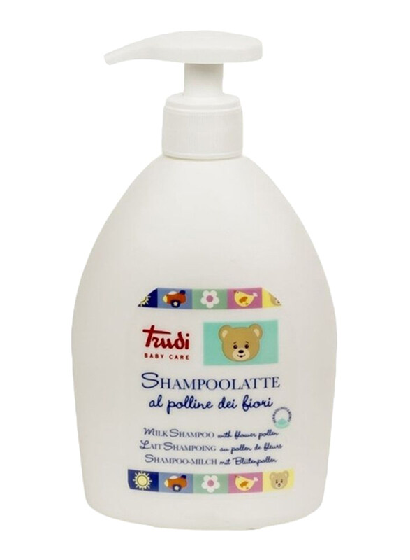 

Trudi Turdi Shampoolatte Milk Baby Care Shampoo with Flower Pollen, 250ml