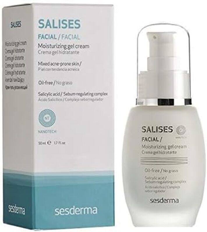 

Sesderma Salises Acne-Prone Moisturising Face Gel Cream, 50ml