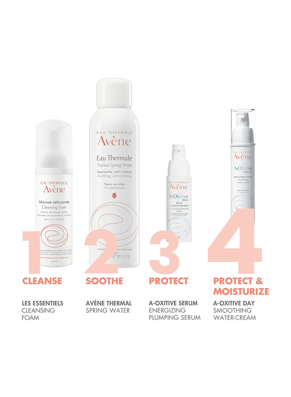 Avene Eau Thermale A-Oxitive Day Smoothing Water Cream, 30ml