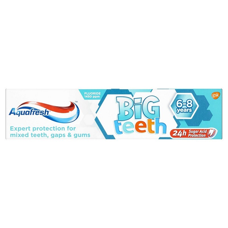 Aquafresh Big Teeth T Paste  50Ml