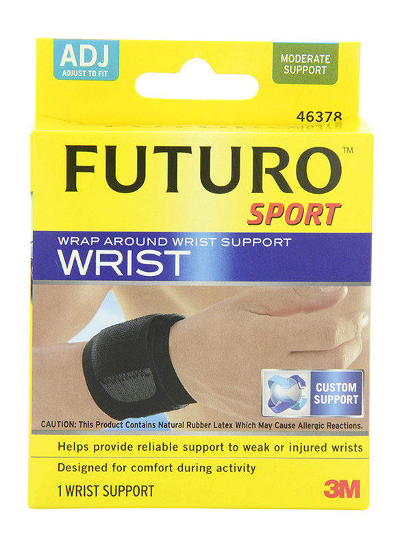 Futuro 3M 46378 Sport Wrap Around Wrist Support, Adujustable Size