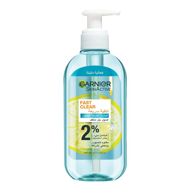 Garnier Skin Active Acne Bc Gel Wash 200 Ml