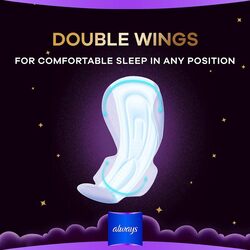 Always Dreamzz Pad Clean & Dry Maxi Thick Night Long with Wings, 7pcs, 1g