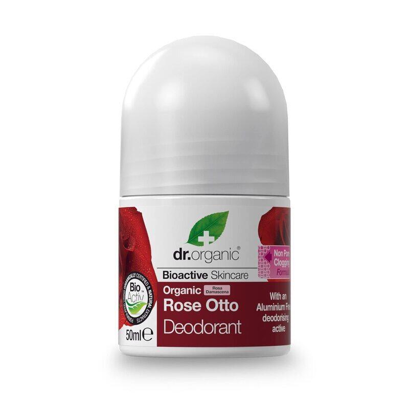 

Dr. Organic Rose Otto Deodorant, 50ml