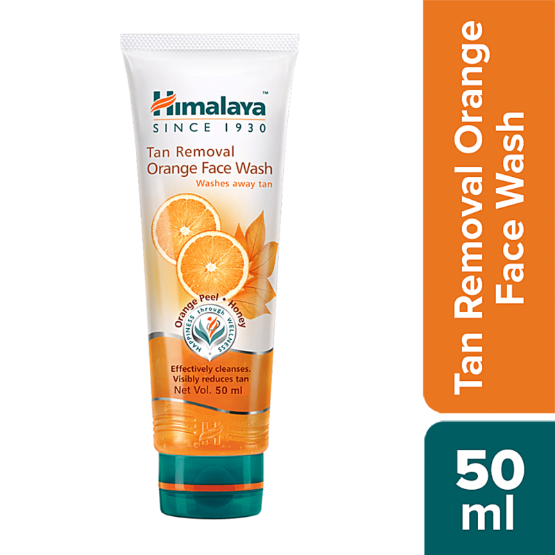 Himalaya Face Wash Tan Removal Orange 150Ml