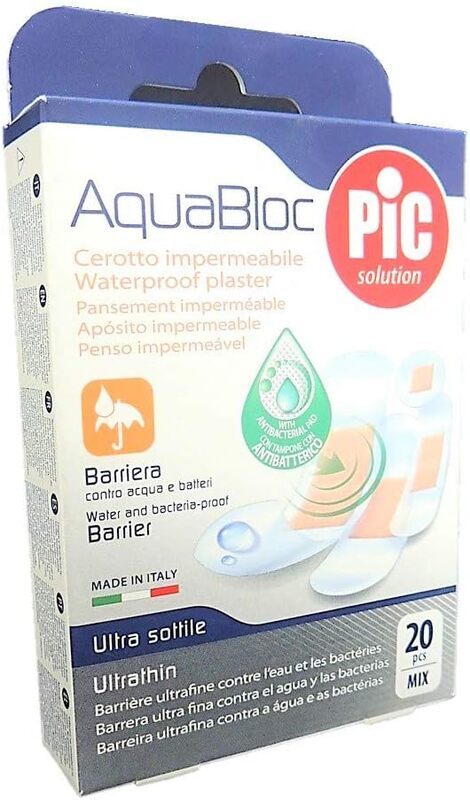 Pic Aquabloc Waterproof Plaster Mix, 20 Pieces
