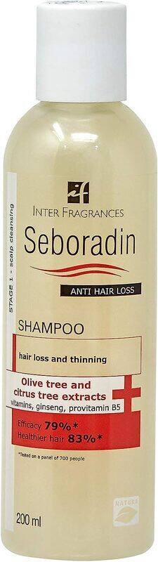 

Seboradin Anti Hair Loss Shampoo for All Hair Types, 200ml