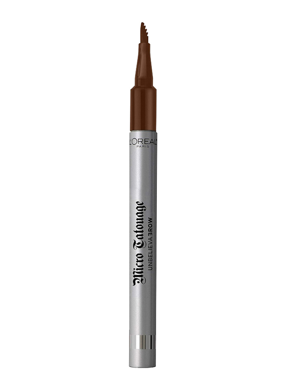 L'Oreal Paris Brow Artist Micro Tattoo, 105 Brunette, Brown