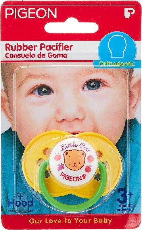 

Pigeon Orthodontic Pacifier, 3+ Months, 13866, Green