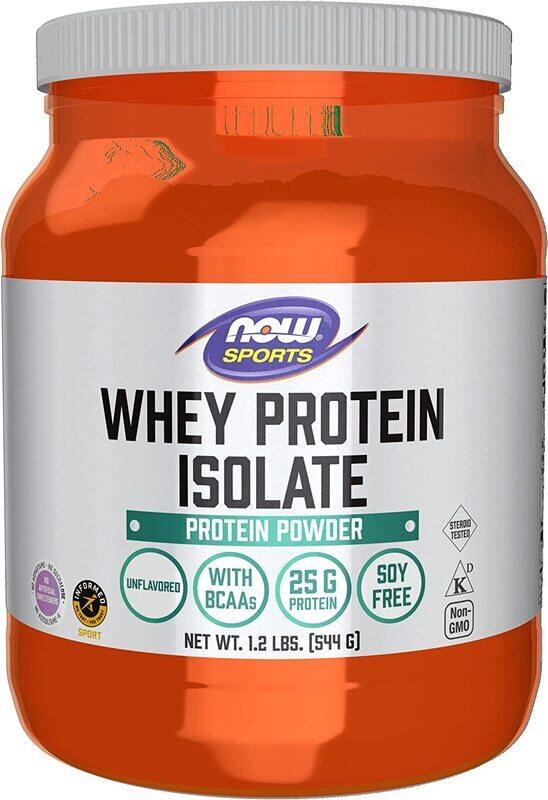 

Now Sports Whey Protein Isolate, 1.2 Lbs