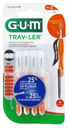 GUM 1412 PROXA TRAVLER INTERDNT .9MM