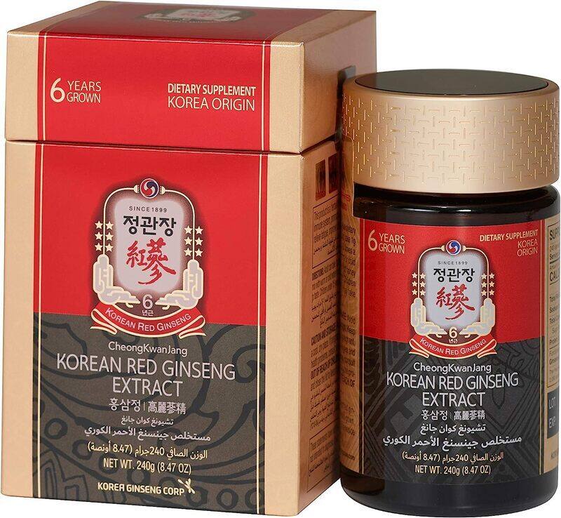 

Cheong Kwan Jang World No.1 Korean Red Ginseng Extract 100% For Extra Strength, 240gm