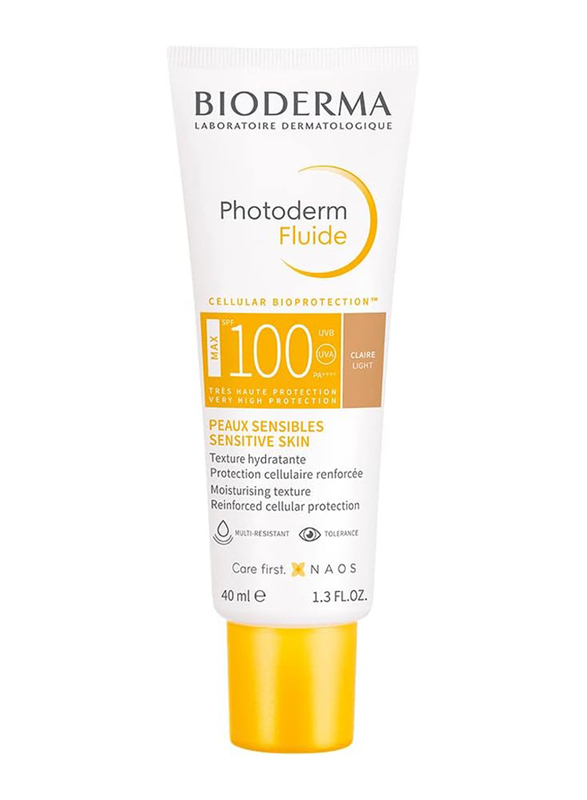 Bioderma Photodrama Aquafluide Cream Sunscreen SPF 100 + Claire UVA Protection, 40ml