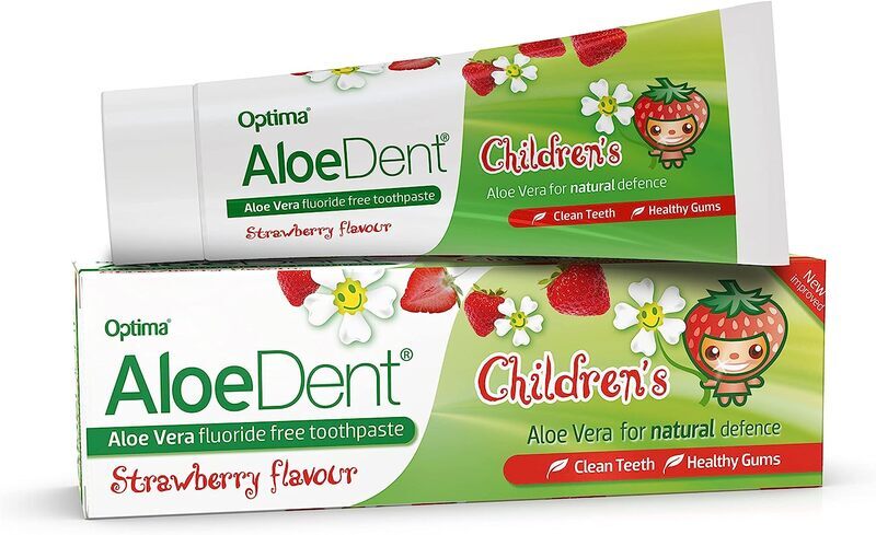 Aloe Dent Childrens Fluoride Free Aloe Vera Toothpaste, 50ml