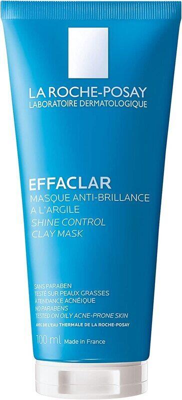 

La Roche Posay Effaclar Shine Control Clay Mask for Unisex, White, 3.4 oz