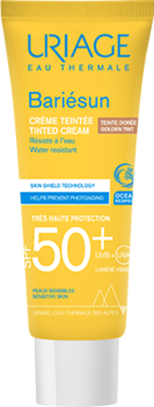 URIAGE BARIESUN SPF50+ MOIST GOLD TINTED CREAM (1+1 FREE)