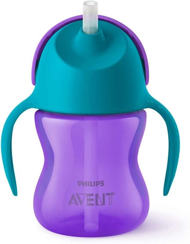 Philips Avent Bendy Straw Cup, 9+ Months, 200ml, Assorted Colour