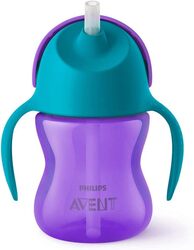 Philips Avent Bendy Straw Cup, 9+ Months, 200ml, Assorted Colour