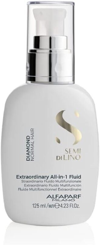 Alfaparf Milano Semi Di Lino Extraordinary All-in-1 Fluid Shampoo for Normal Hair, 125ml