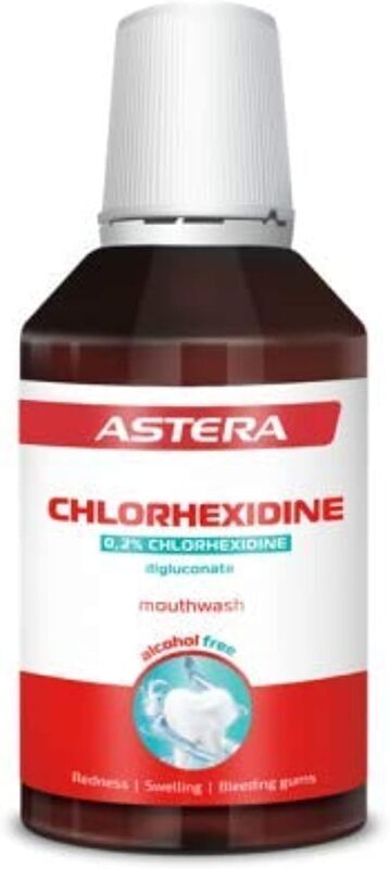 Astera Chlorohexidine Mouthwash, 300ml