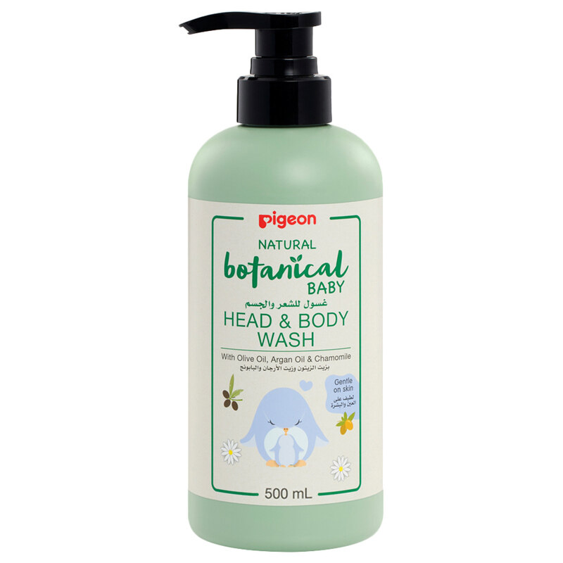 

PIGEON NATURAL BOTANICAL BABY HEAD & BODY WASH 500ML (79380)