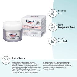 Eucerin Q10 Anti-Wrinkle Face Cream, 48gm