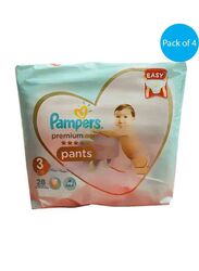 PAMPERS PC PANTS MIP S3 4 4*28