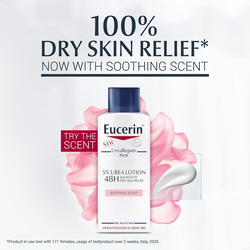 Eucerin UreaRepair Plus 5% Urea Body Lotion for Dry & Rough Skin, 250ml