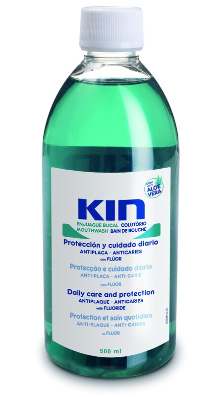 KIN MOUTHWASH W-ALOE VERA 500 ML