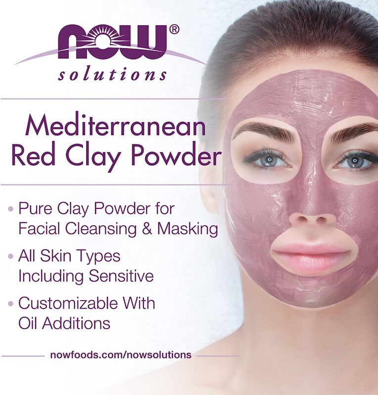 Now Solutions Mediterranean Red Clay Powder, 170gm