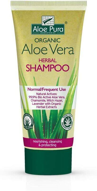 

Aloe Pura Organic Aloe Vera Herbal Shampoo, 200ml