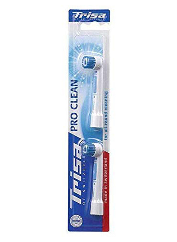 

Trisa Pro Clean Refill 20302 Toothbrush for Adult, Ultra Soft