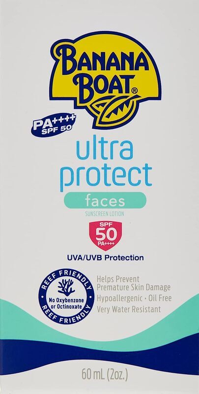 Banana Boat Ultra Protect Faces Sun Screen Lotion SPF 50, 60ml
