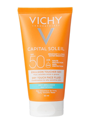 Vichy SPF 50 Ideal Soleil Metrifying Face Fluid Dry Touch, 50ml