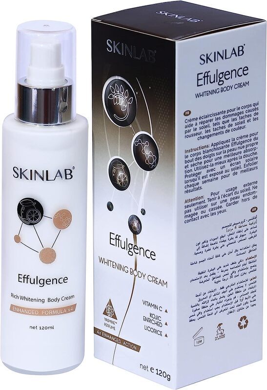 Skinlab Effulgence Rich Skin Whitening Body Cream, 120ml