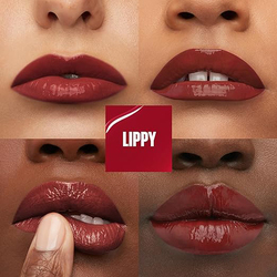 Maybelline New York Super Stay Vinyl Ink Longwear Transfer Proof Gloss Lipstick, 10 Lippy, Red
