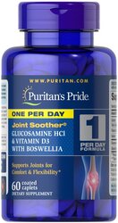 Puritans Pride Joint Soother Glucosamine & Vit D3 60S