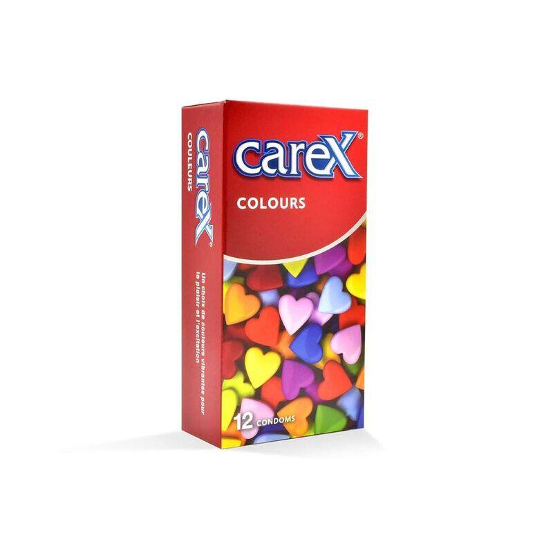 

Carex Condoms Colours 12S