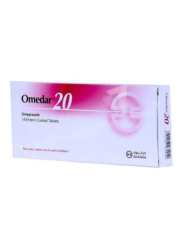 

Dar Al Dawa Omedar 20Mg Tabs 14S