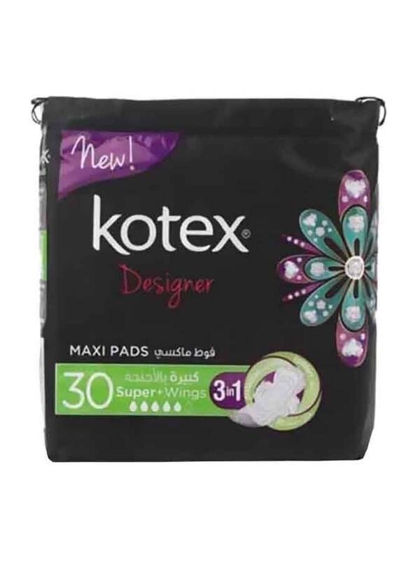 KOTEX MAXI SLIM SUPER/WINGS COCO 30S ( KC391 )