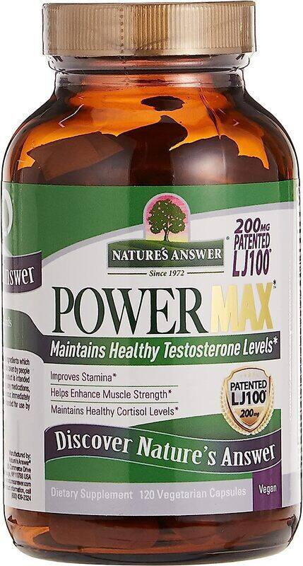 

Nature Answer Power Max Capsules, 120 Capsules