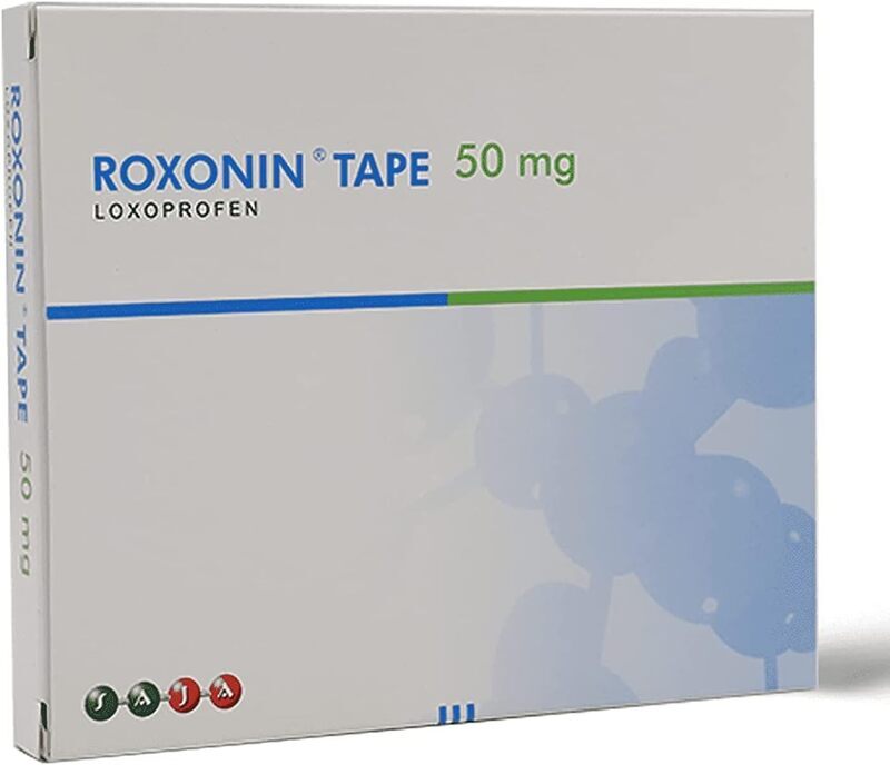 Roxonin Analgesic Pain Anti-Inflammatory Tape, 50mg Patches, 7 Sheets