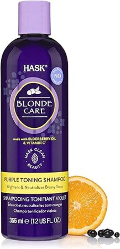 

HASK BLONDE CARE PURPLE SHAMPOO 355ML