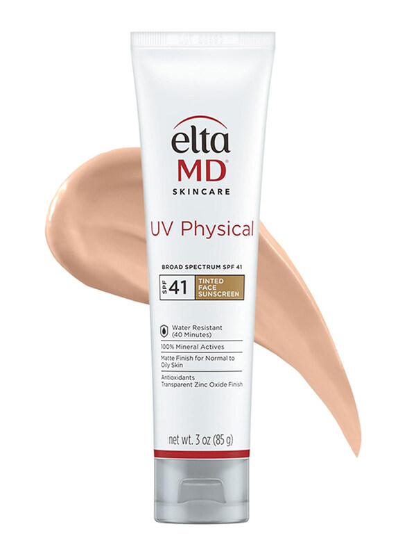 

Eltamd Skincare UV Physical Tinted Face Sunscreen Cream, SPF 41, 3oz