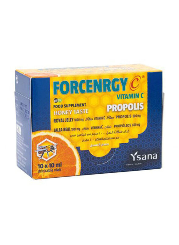 

Ysana Forcenrgy Vitamin C Propolis Drinkable Vials, 10ml