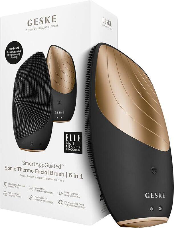 

Geske Sonic Thermo Facial Brush 6 In 1 (Gray )