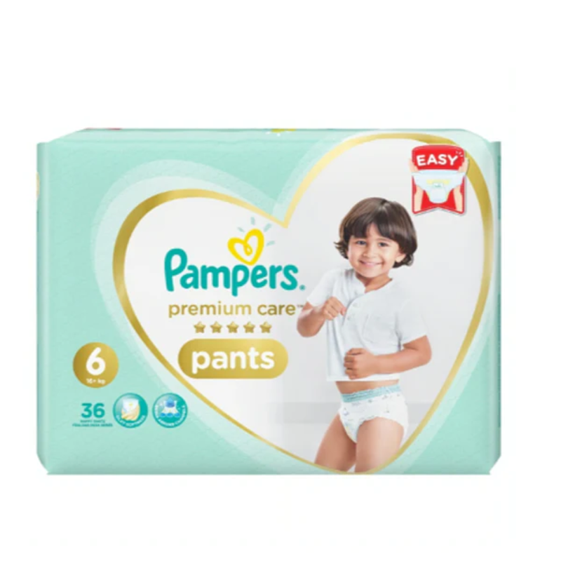 Pampers Pc Pants Ssp S6 1 2*36