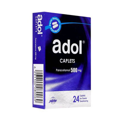 ADOL TAB 500MG 24S